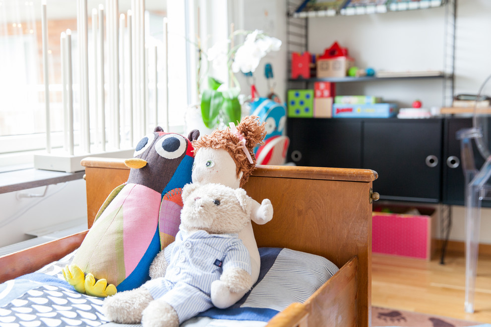 Bild på ett vintage barnrum