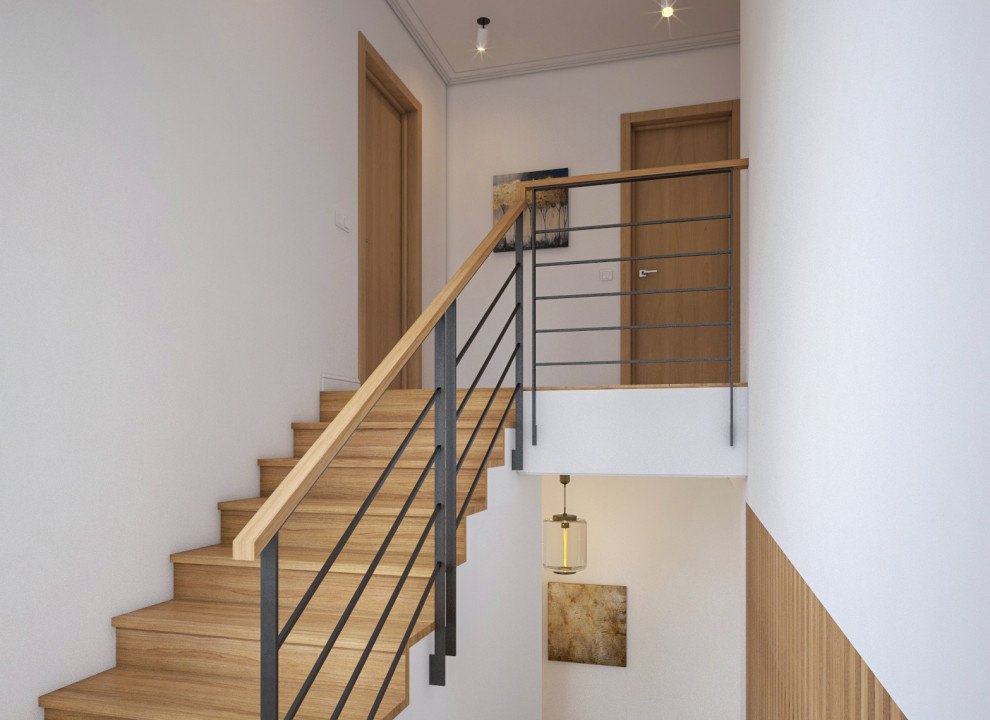 Гостиная и кухня современный минимализм