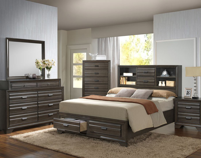 Bedroom - transitional bedroom idea