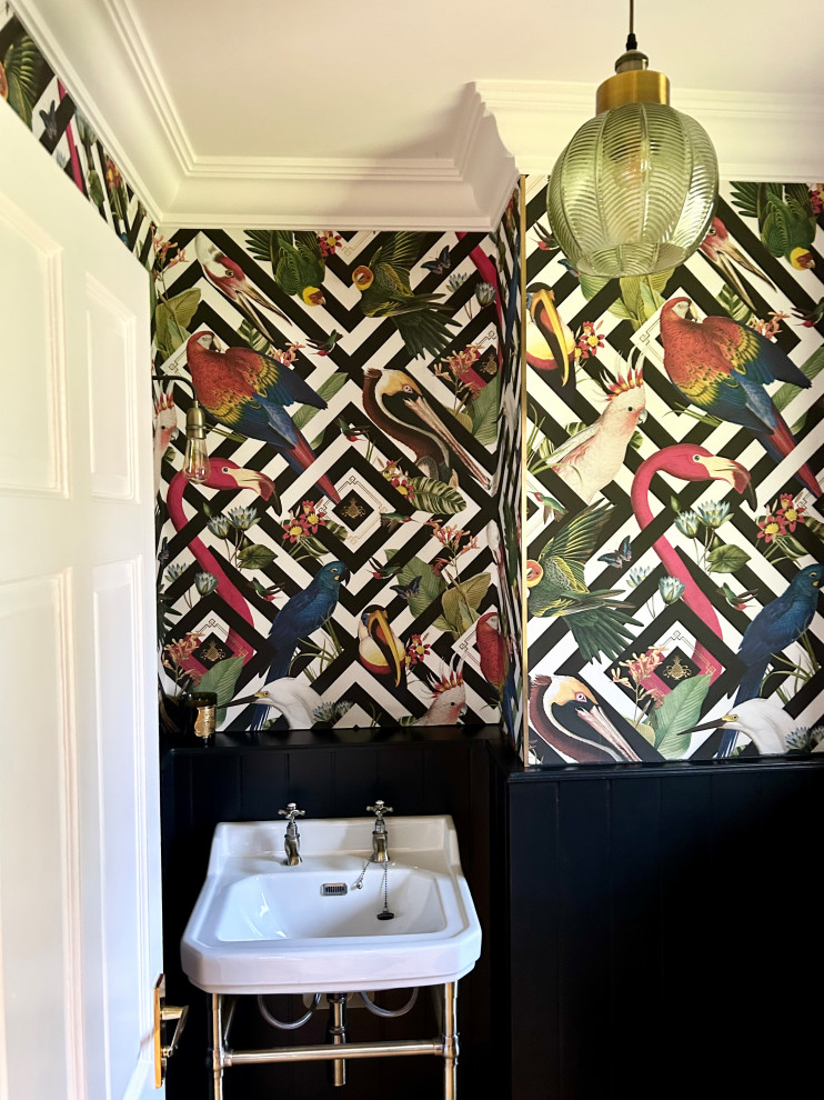 Tropical Powder Room