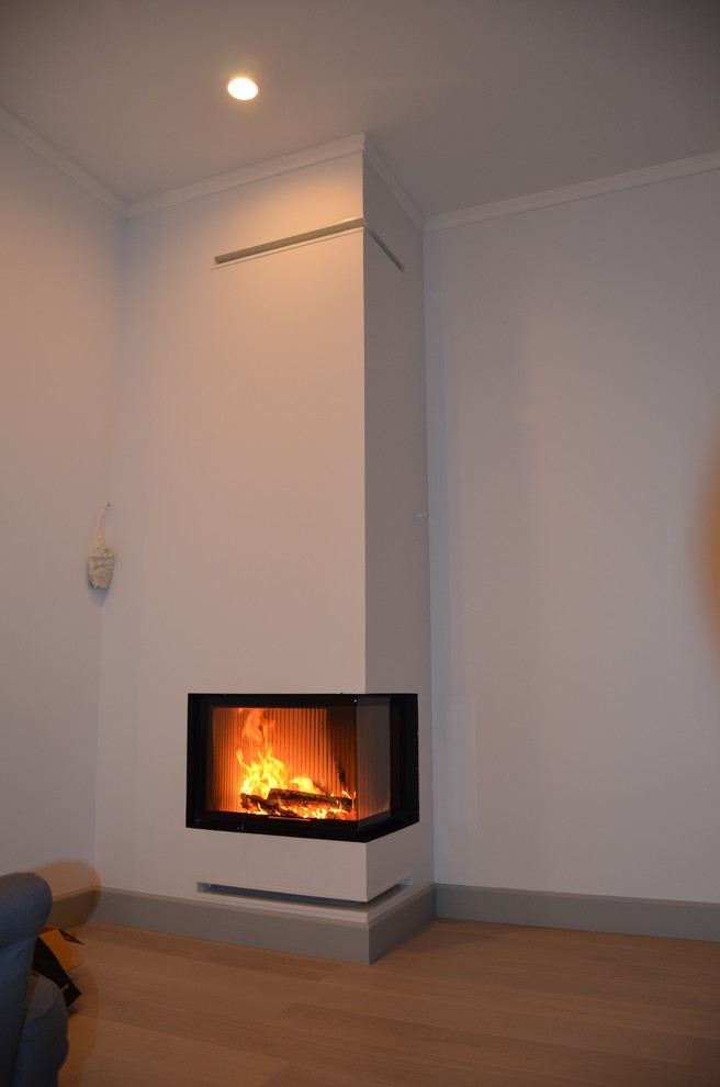 Минималистичный камин.
