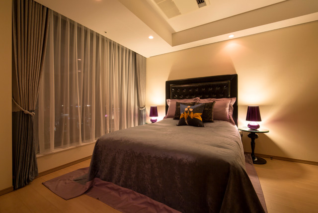 都内住宅 eclectique-chambre