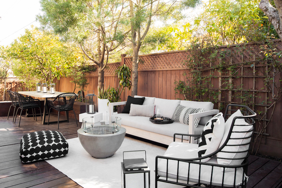 Outdoor Deck Living Space - Contemporary - Deck - San Francisco - by ...