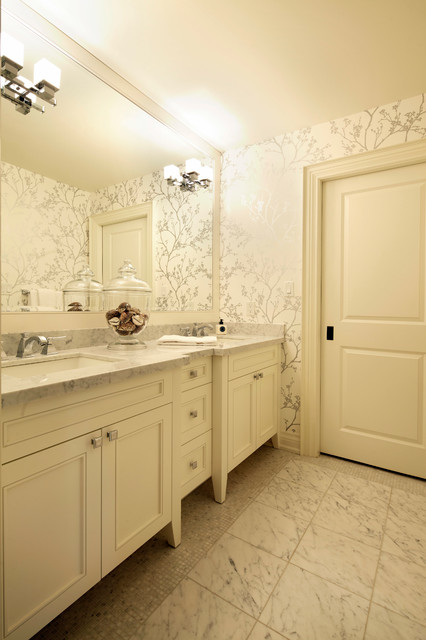 Forest View transitional-bathroom