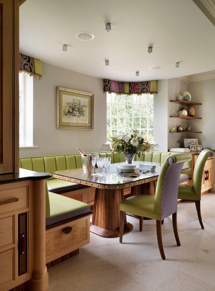 Award Winning Heart Of The Home Eclectic Dining Room  