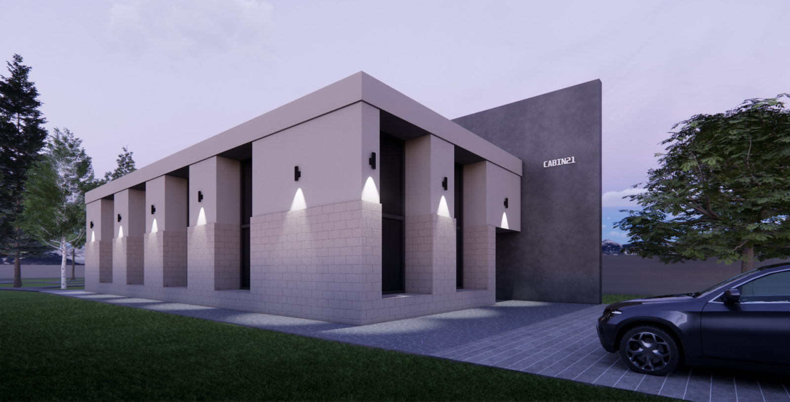 Частный дом в современном стиле