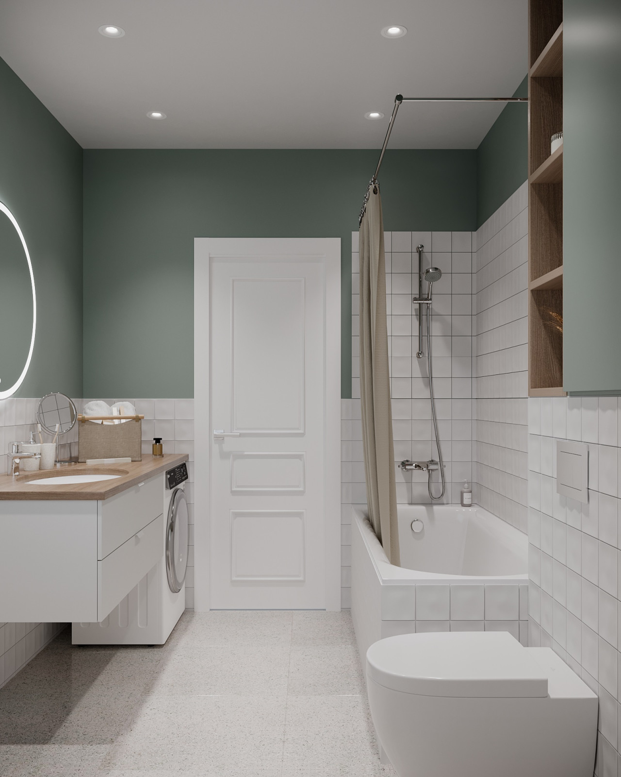 Однокомнатная квартира для молодой девушки