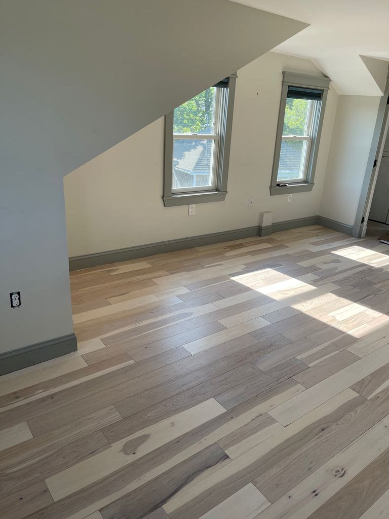 Light Hickory, Hardwood Floor Installation