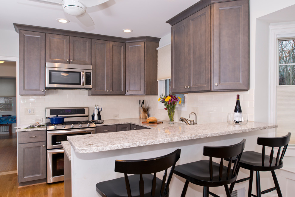 Transitional kitchen photo in DC Metro