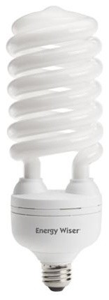 Cfl T5 Coil Medium Screw Bulb in Frost - Pack of 4 (Soft Daylight)