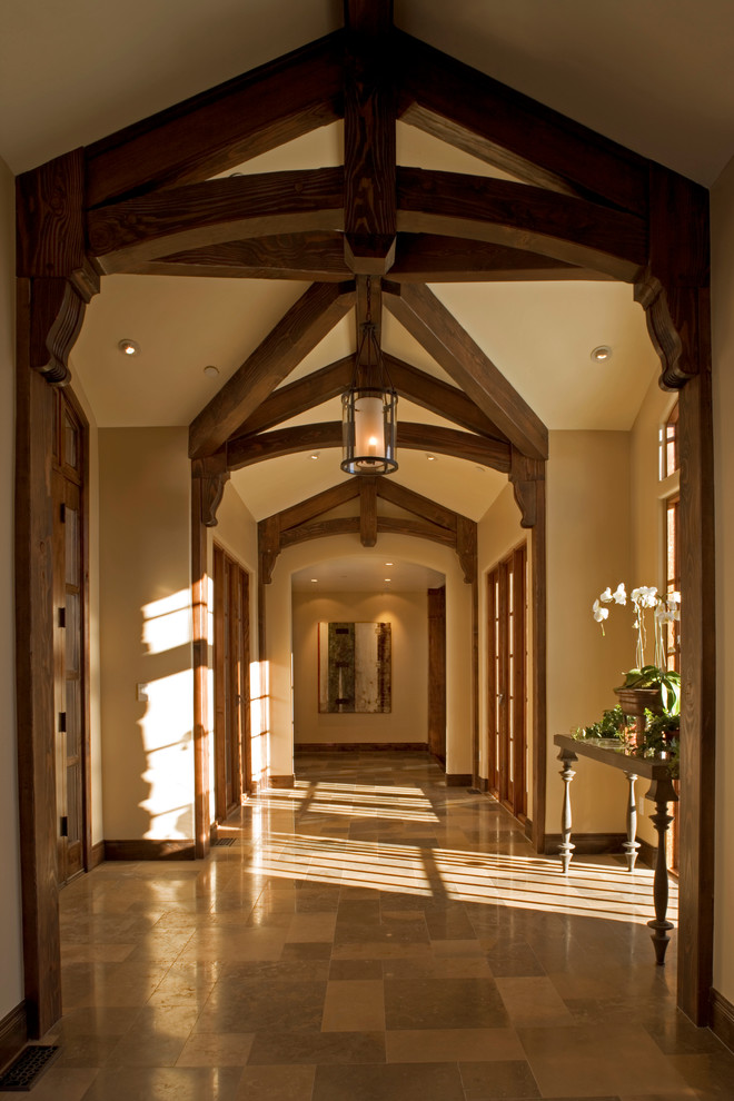 This is an example of a traditional entry hall in Salt Lake City.
