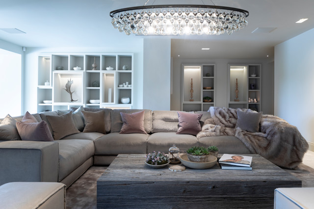 Luxury Lounge Interior contemporary-vardagsrum