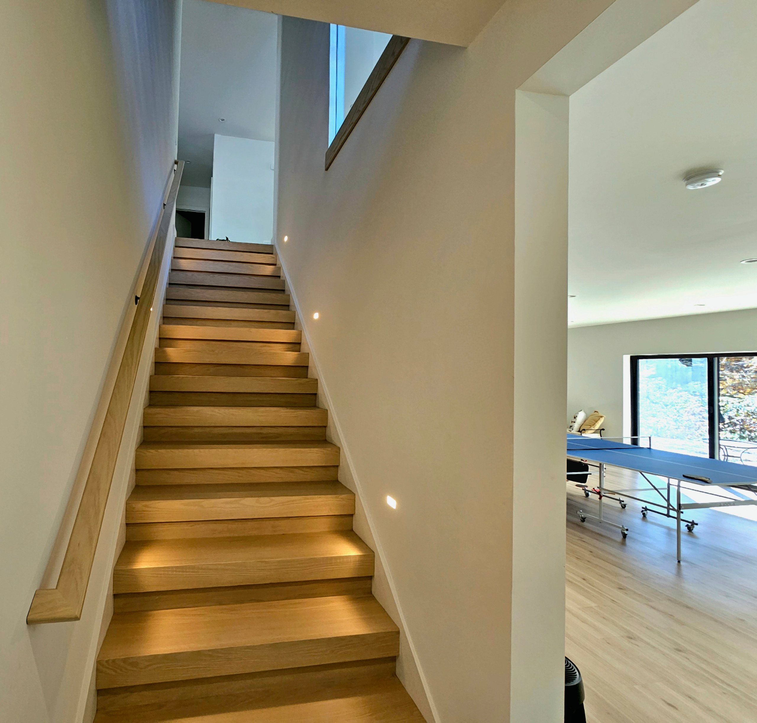 111_Open-Rise Stair with a Stunning Pool View, Great Falls, VA 22066