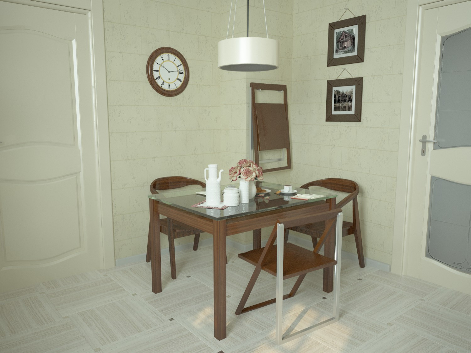 Кухня .Оренбург.Частный дом.Современная классика