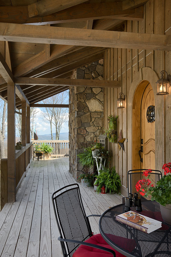 Design ideas for a country entryway in Nashville.