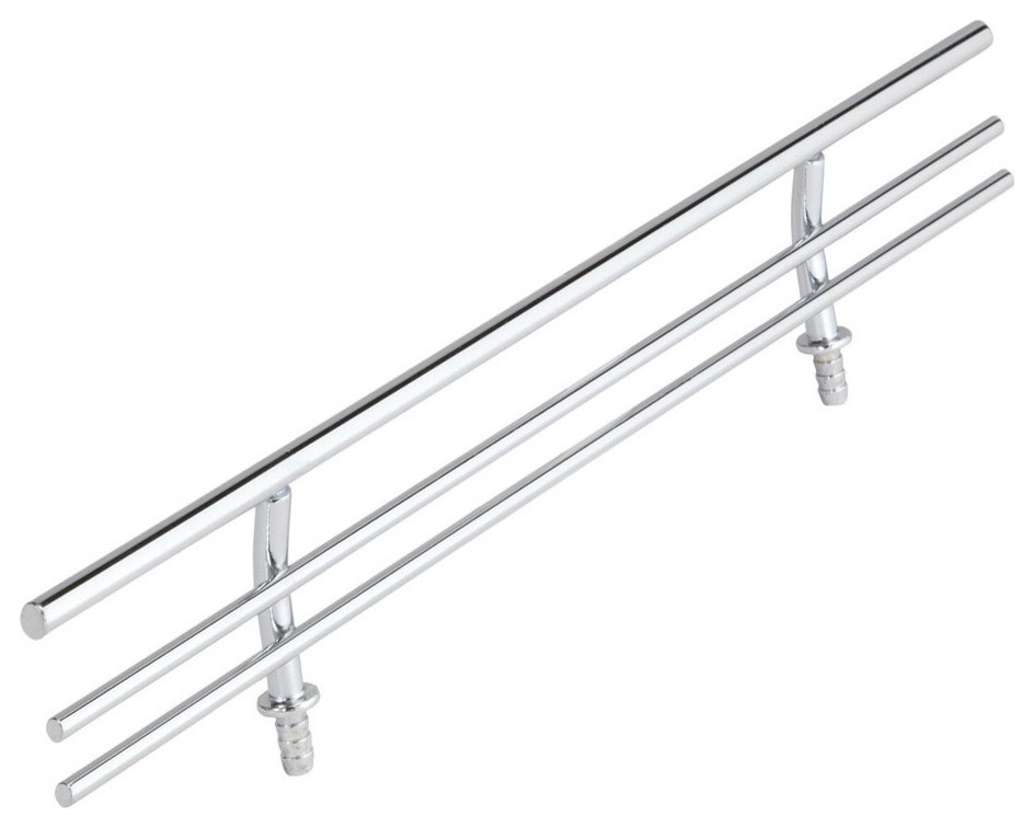 Shoe Rail Chrome Transitional Shoe Storage by OrganizeIt Houzz