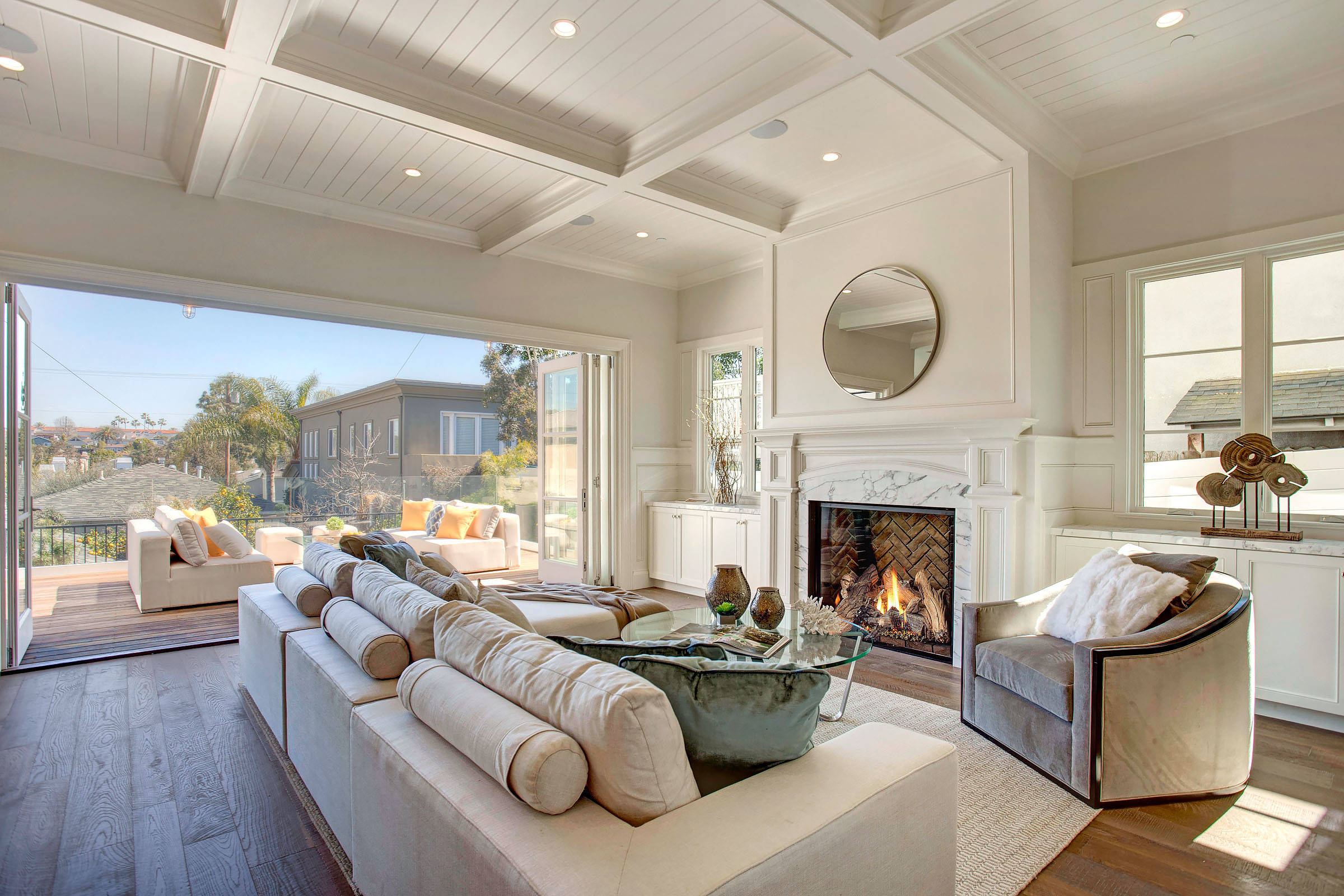 Family Room - Meticulously Detailed Cape Cod Home in Manhattan Beach, CA