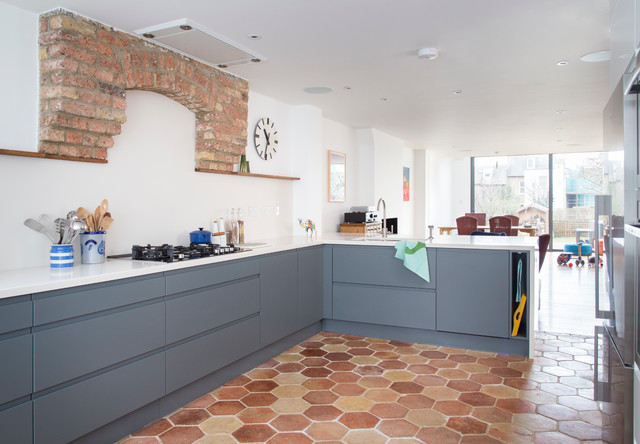 A Light-filled Kitchen contemporary-koek