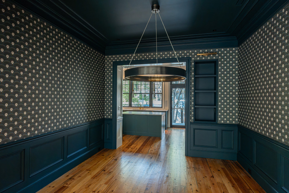 Eclectic Townhome City Scape