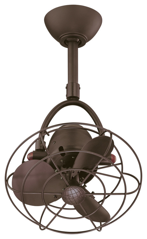 Diane Oscillating Directional Ceiling Fan Transitional Ceiling Fans