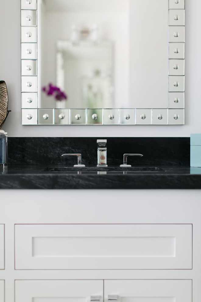 Bathroom - transitional bathroom idea in Orange County