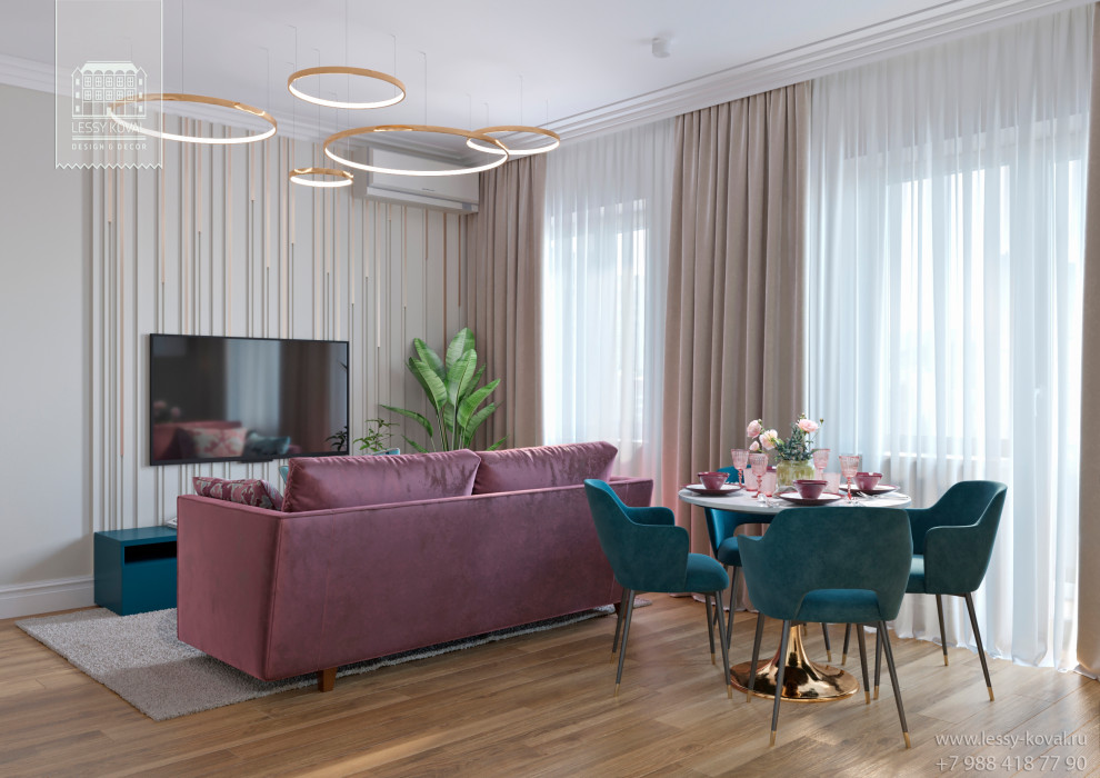 Море и фламинго