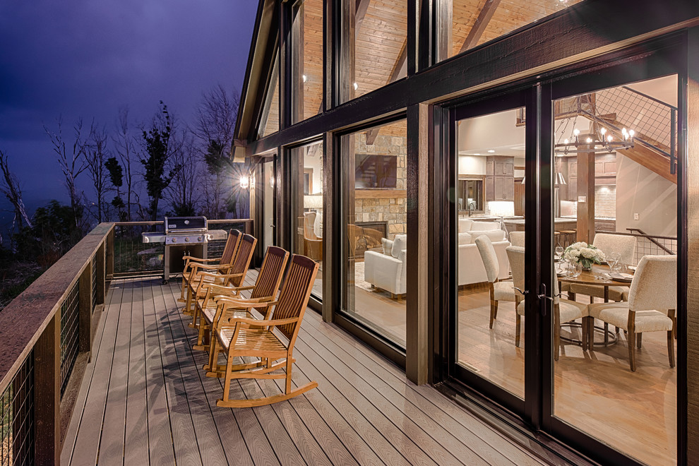 Mountain Modern Chalet - Rustic - Porch - Other - by Skowron Interior ...