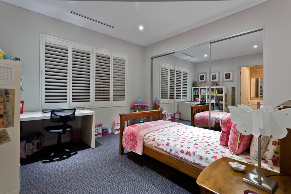 Inspiration for a contemporary kids' room in Perth.