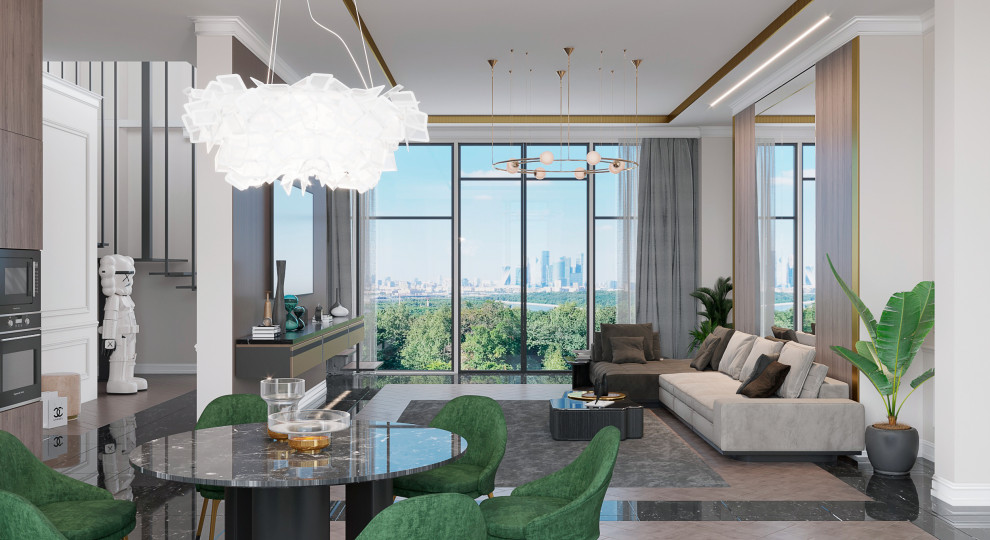 Дизайн интерьера квартиры ЖК Крылья