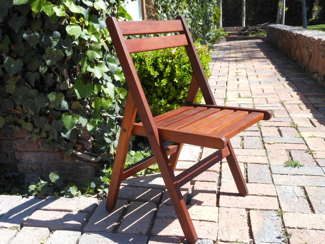 EX Design Tzalam Wood Outdoor Furniture - Ladis Chair