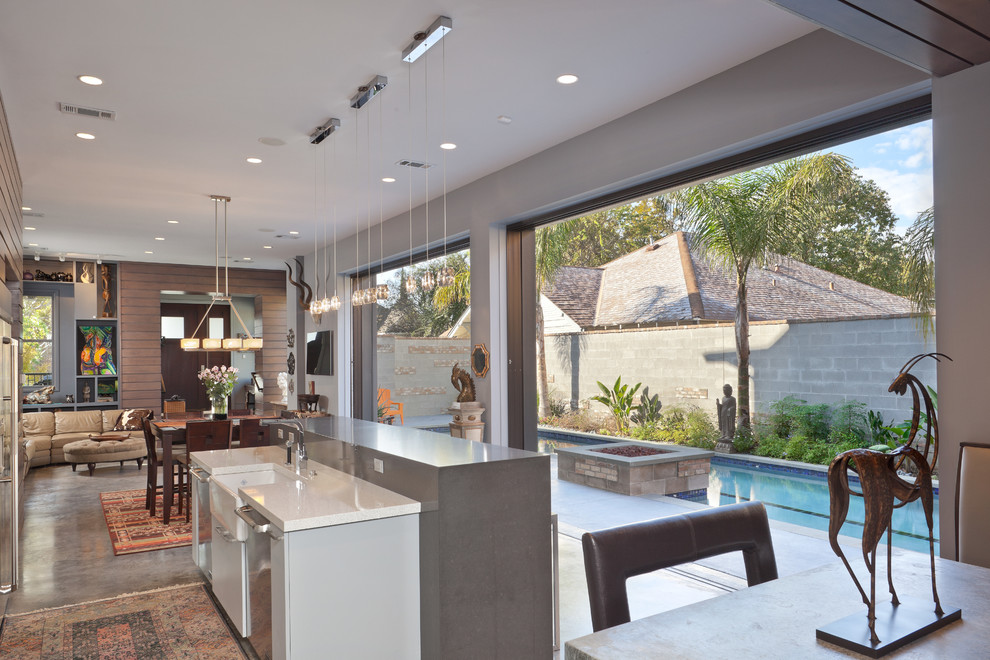 Heights Eclectic New Home