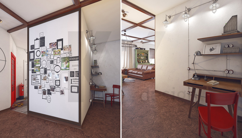 Трешка в стиле "Лофт"