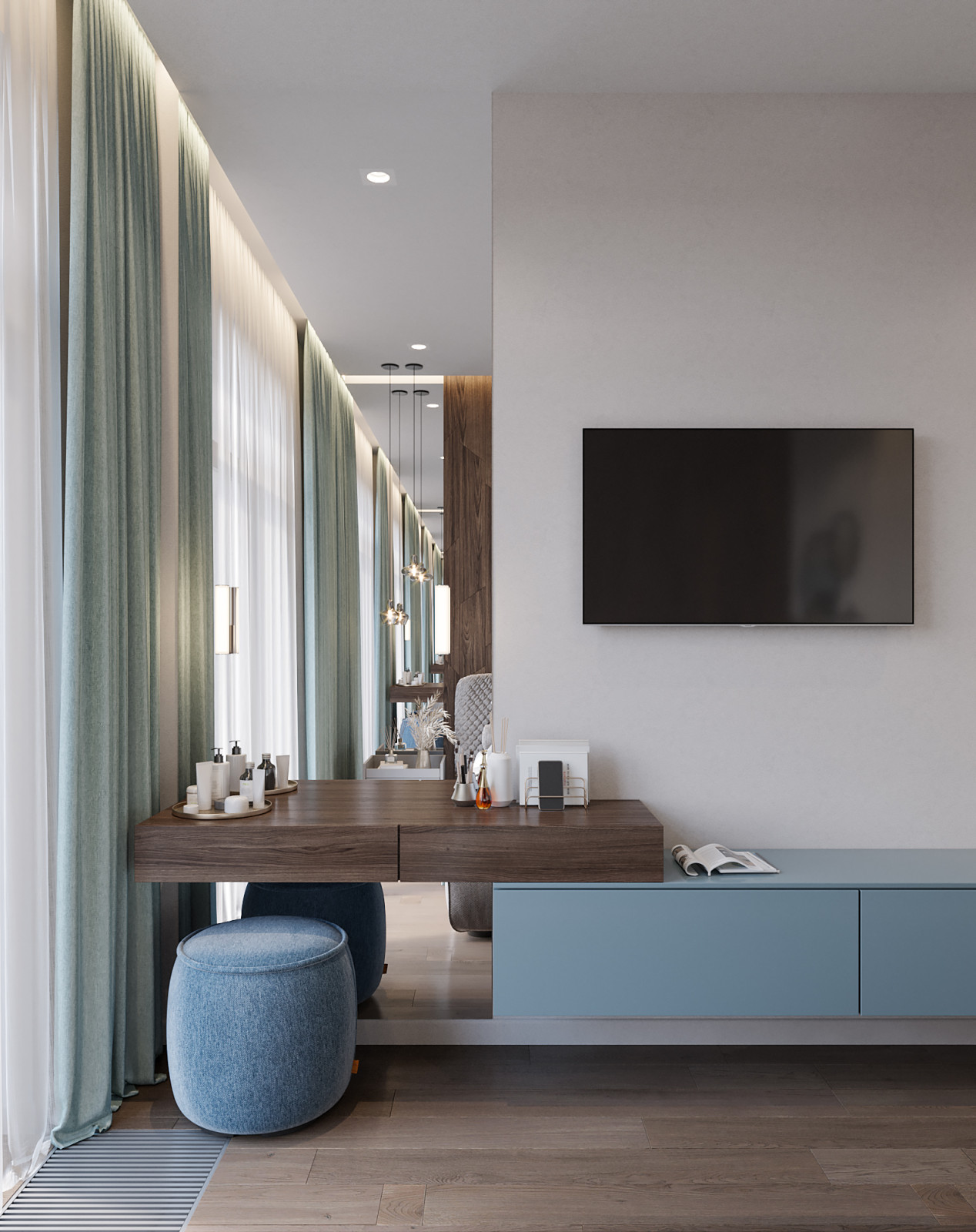 Дизайн-проект квартиры, ЖК "Зиларт"