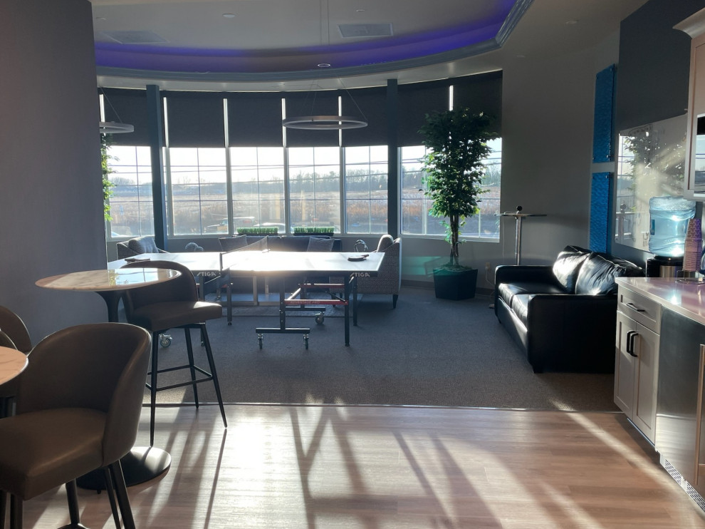 Contemporary Office Rec Room