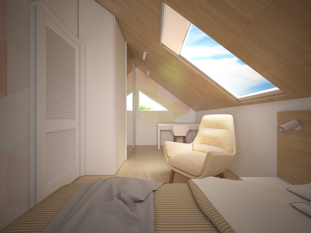 2 этажный дом 72 кв.м., интерьер в Скандинавском стиле.