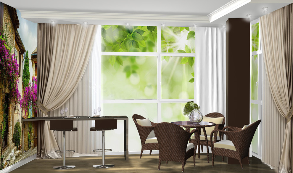 Лоджия - обеденная зона