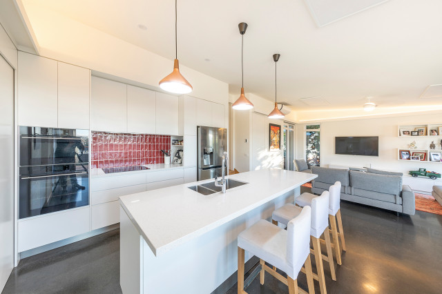 Lesh House contemporary-kitchen