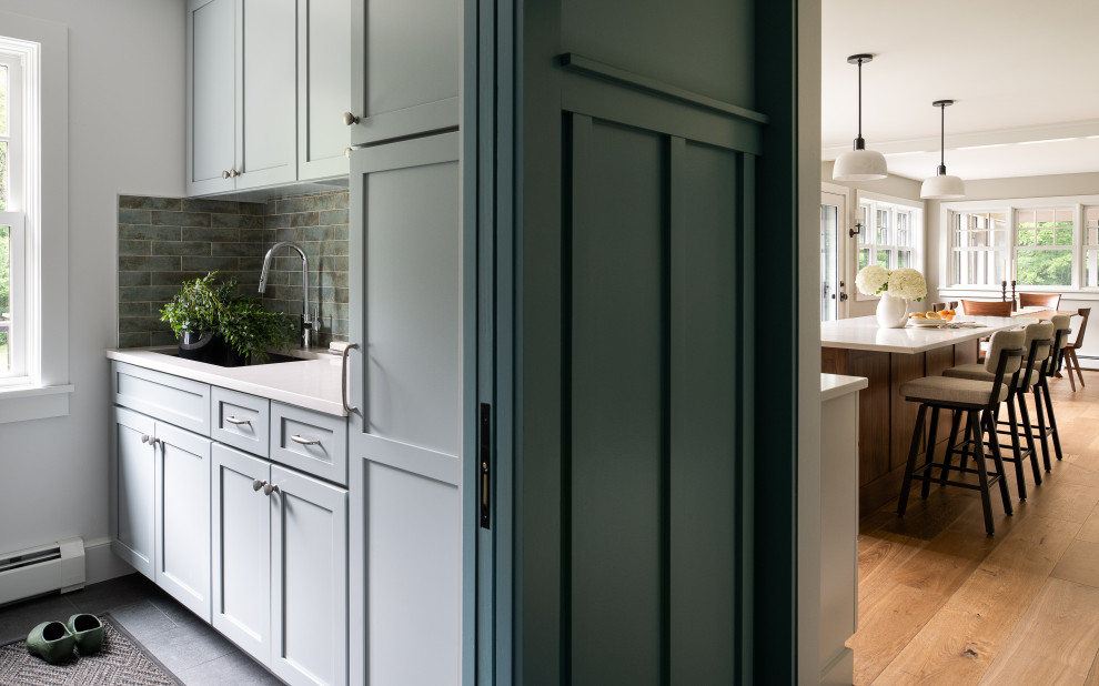 Hilltop Home Renovation - Transitional - Hall - Burlington - by ...