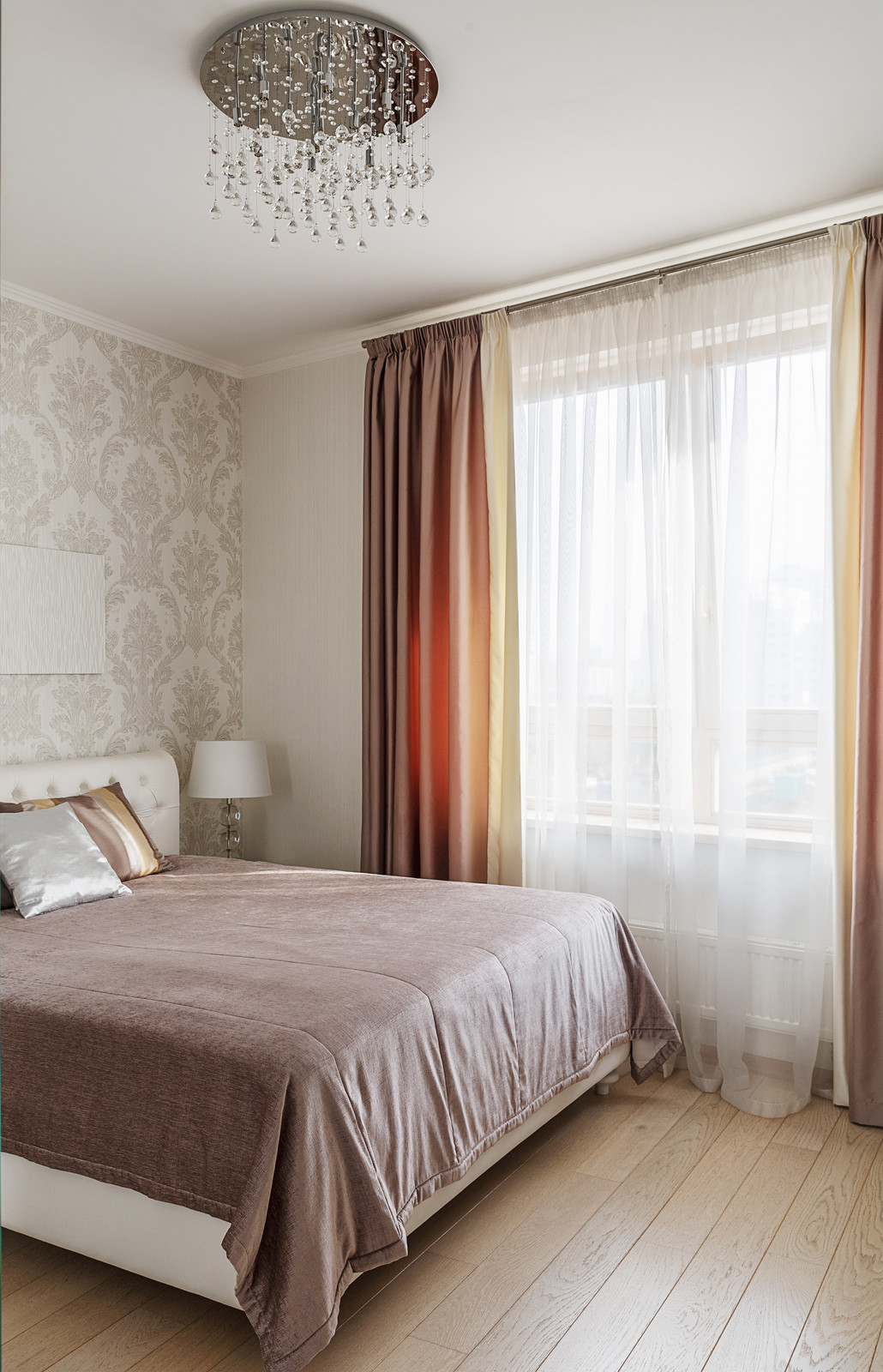 Портьеры в спальню