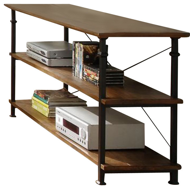 Homelegance Factory Rectangular Sofa Table With Wrought Iron Base Homelegance Factory Rectangular Sofa Table With Wrought Iron Base