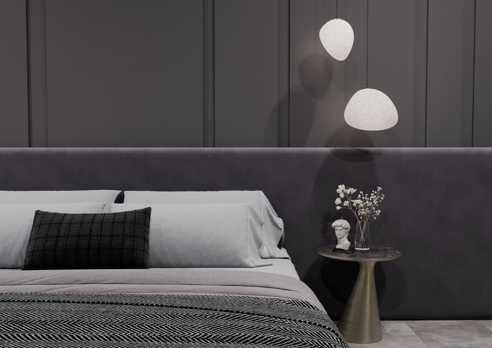 Спальня для молодой девушки ЖК "Лесопарковый", г.Челябинск