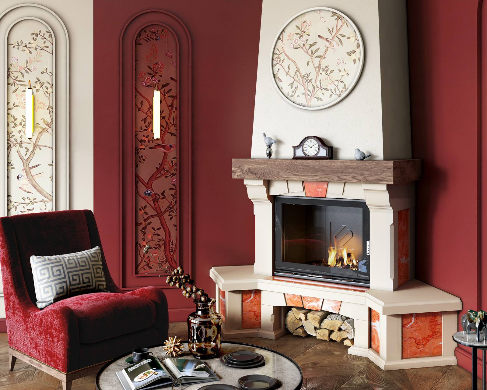 Топки серии UNIVERS (Stav). Фронтальные дровяные топки.