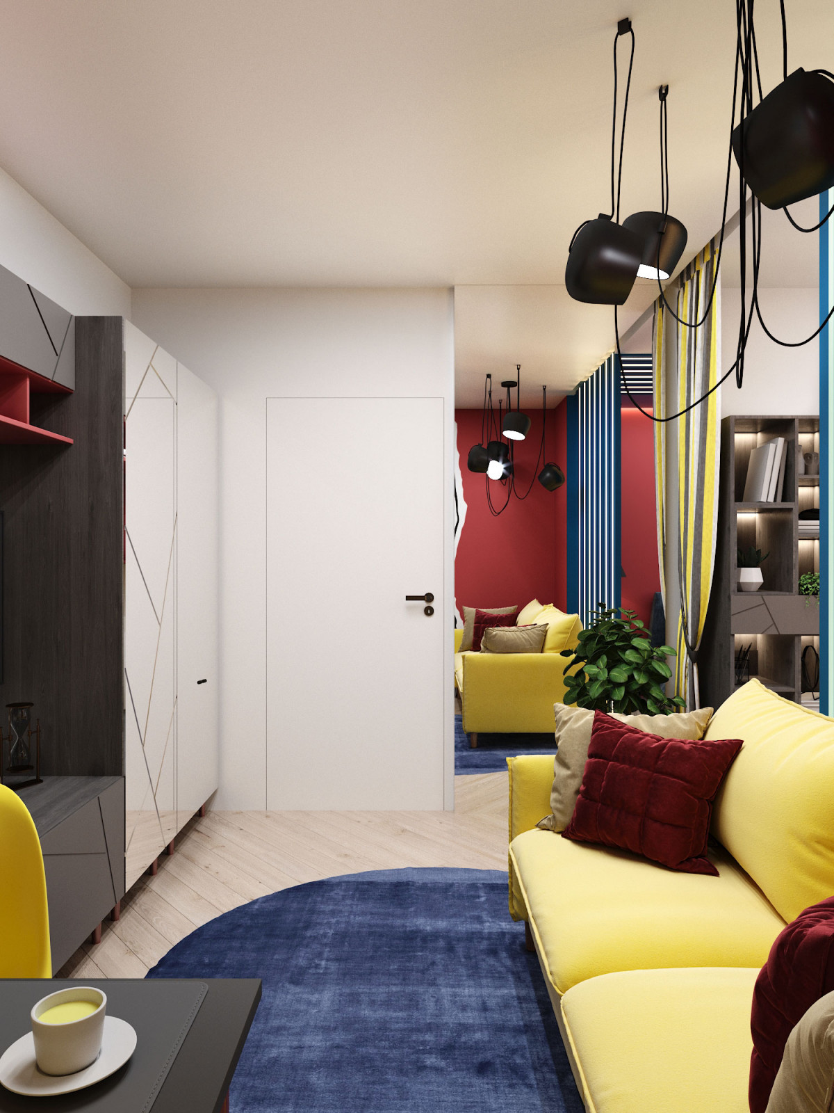 Яркая квартира