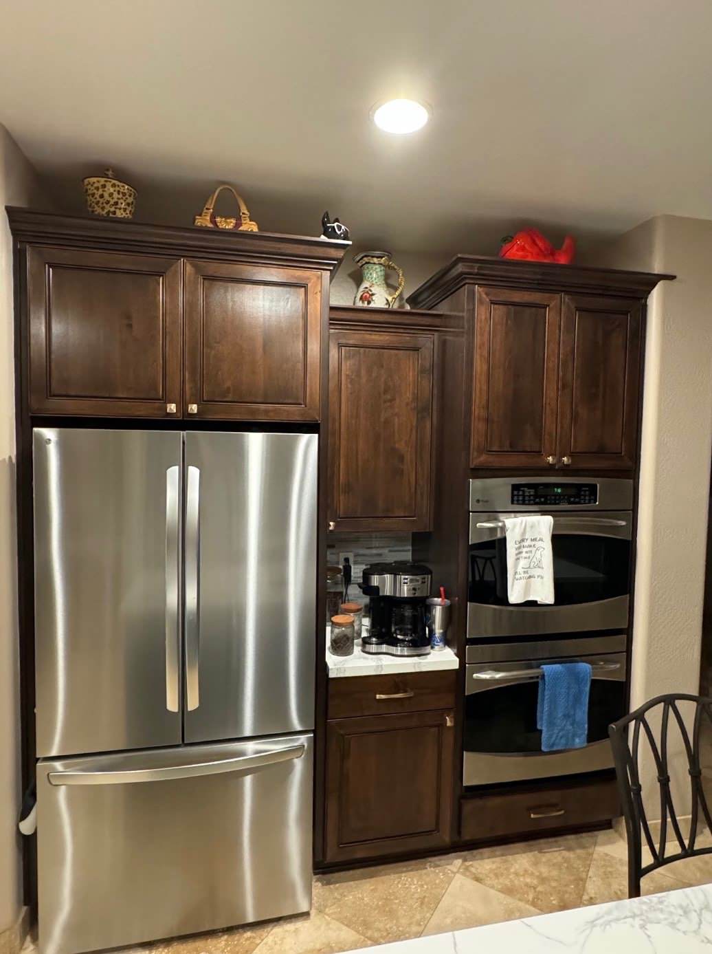 Stain and Paint Kitchen Reface