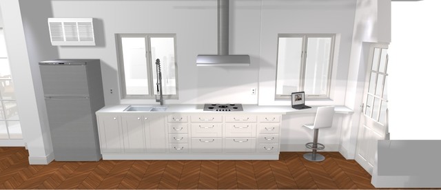 OnePlan project : RS Kitchen transitional-rendering