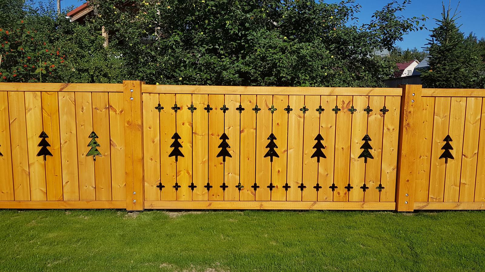 Заборы в стиле ШАЛЕ