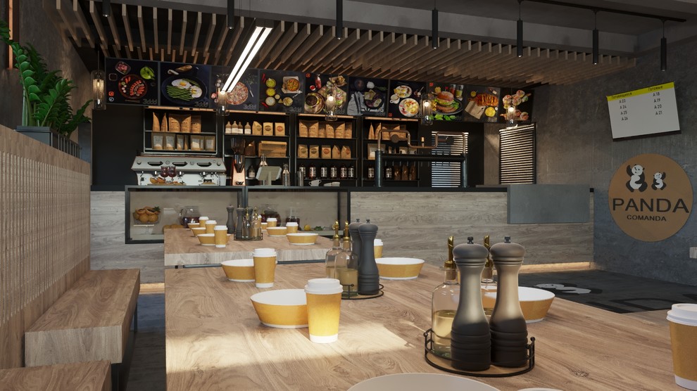 проект кафе индонезийской кухни