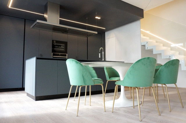 Villa Bifamiliare - Ristrutturazione completa nordico-cocina
