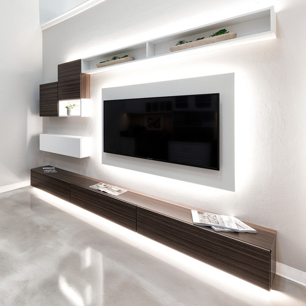 Entertainment Center Design - Family Room - Burlington - by Inspired ...