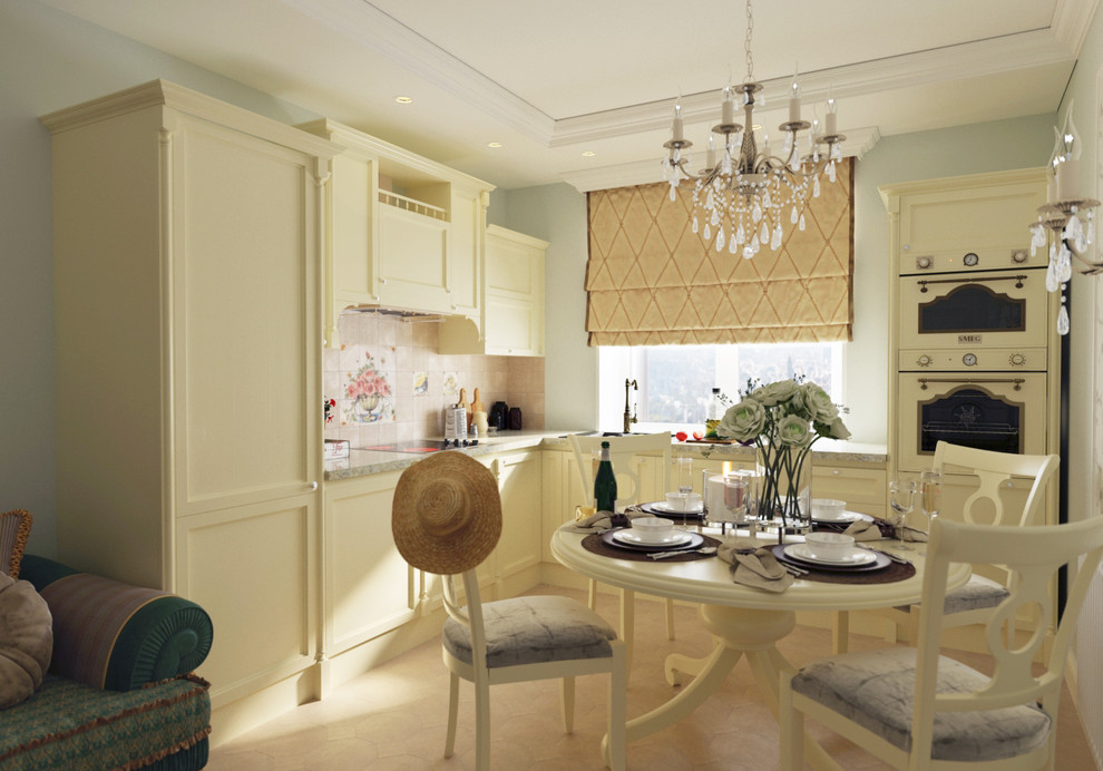 3D-визуализация кухни в Москве, дизайнер Ирина Ольшанская